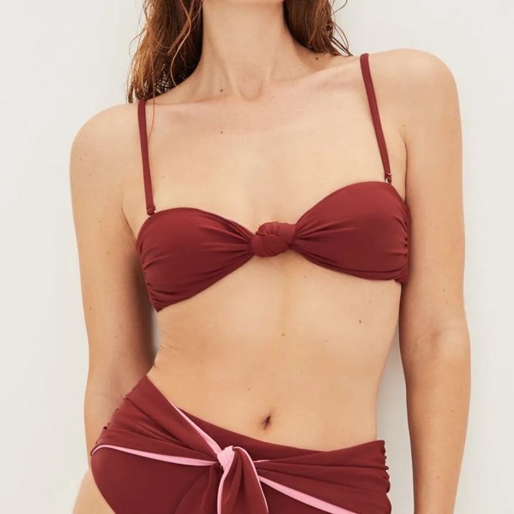 NWT Veronica Beard Gilly Bikini Top